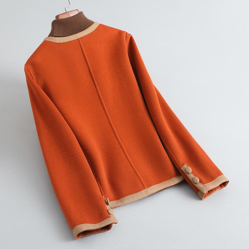 Isla Tailored Jacket | Cropped Length Button Front Jacket