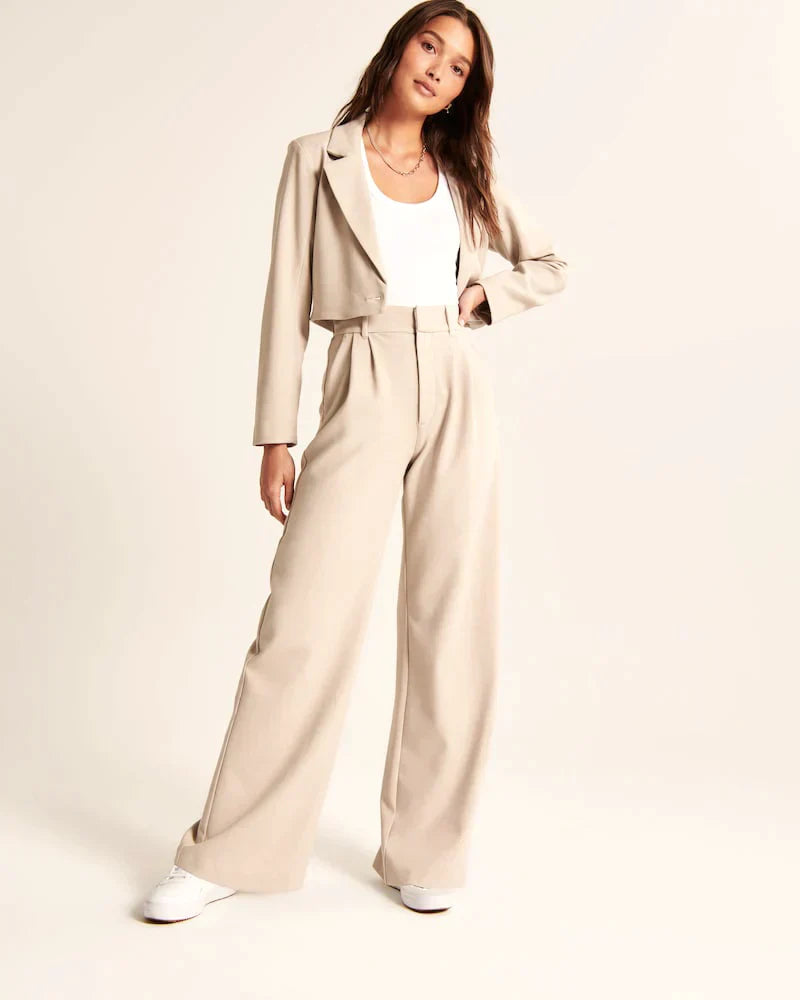 Mia | Tailored Wide Leg Pants