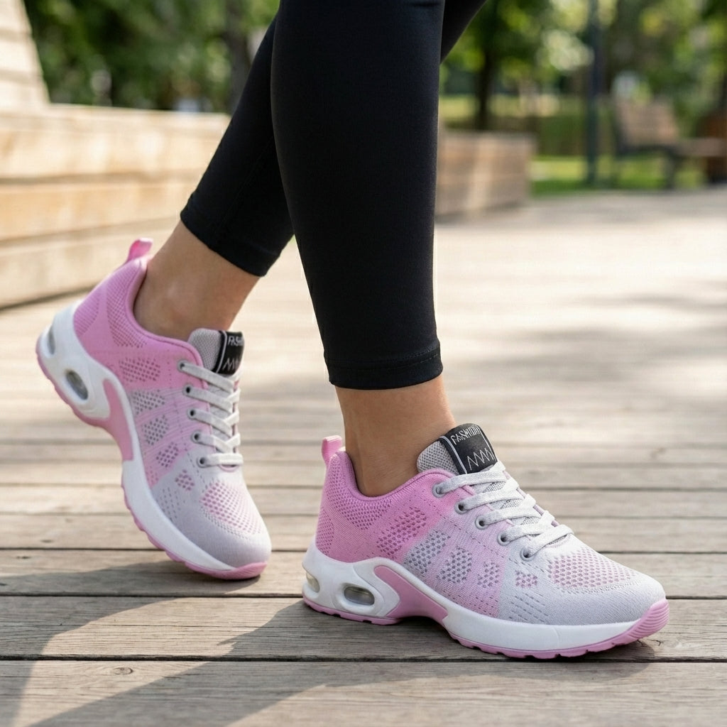 Fallon | Knit Statement Sneakers with Chunky Sole