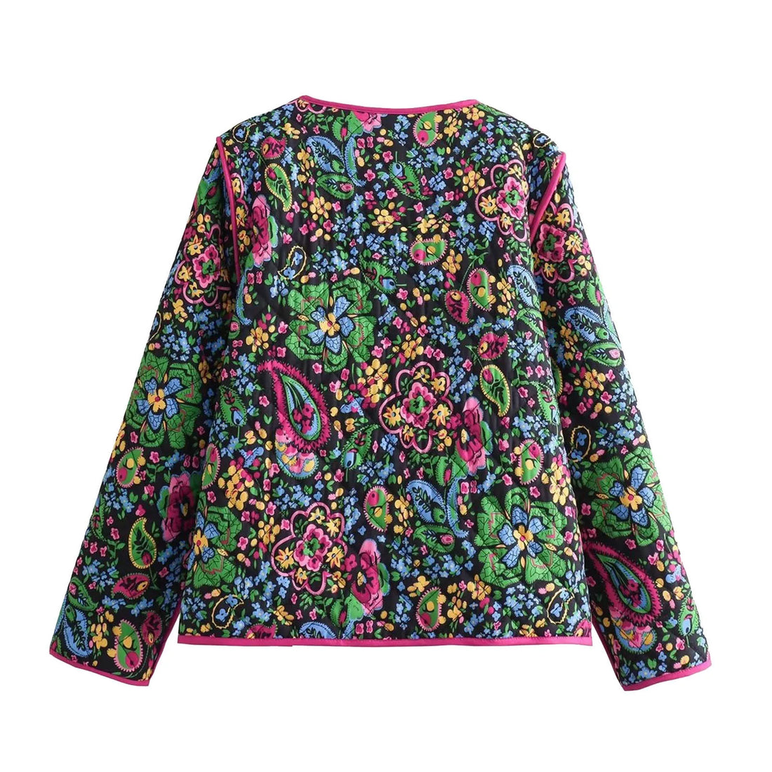 Women's floral embroidered jacket