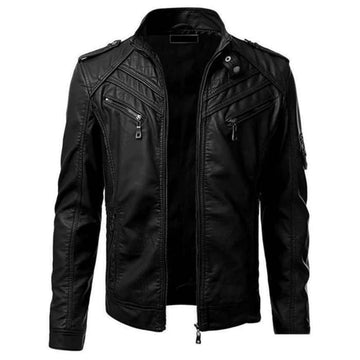 Ezekiel - Men's stylish leather jacket