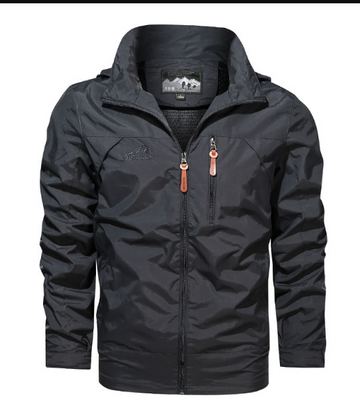 Men's outdoor windbreaker jacket