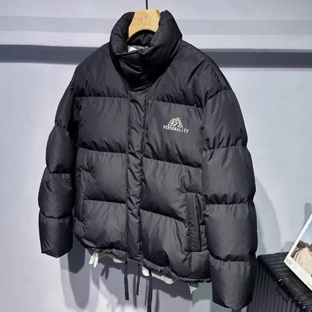 Men's padded quilted puffer jacket