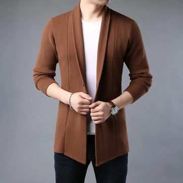 Men's simple knitted sweater