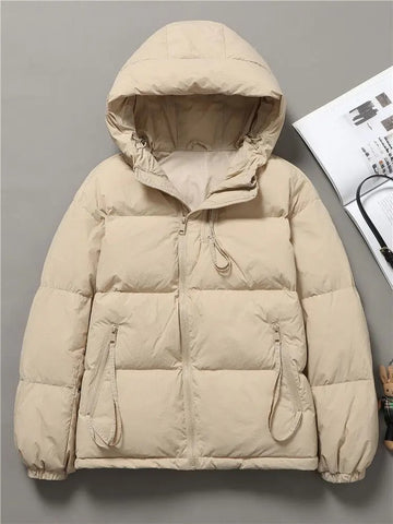 Women's stylish winter hooded jacket