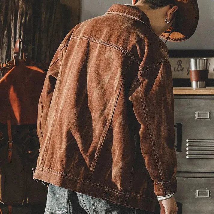 Men's vintage western jacket for casual flair