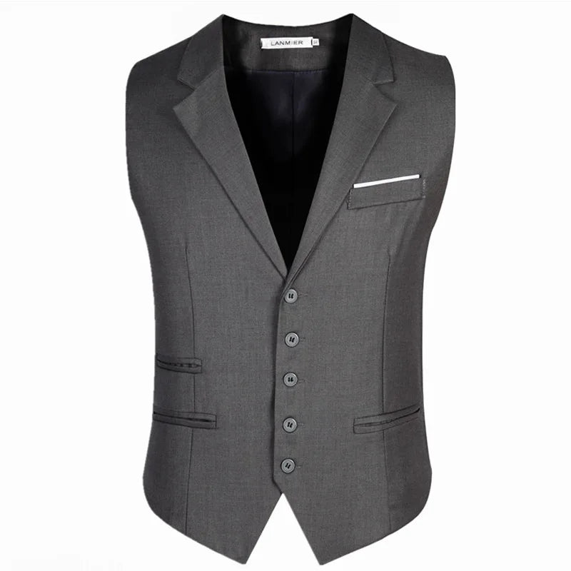 Men's formal tailored vest