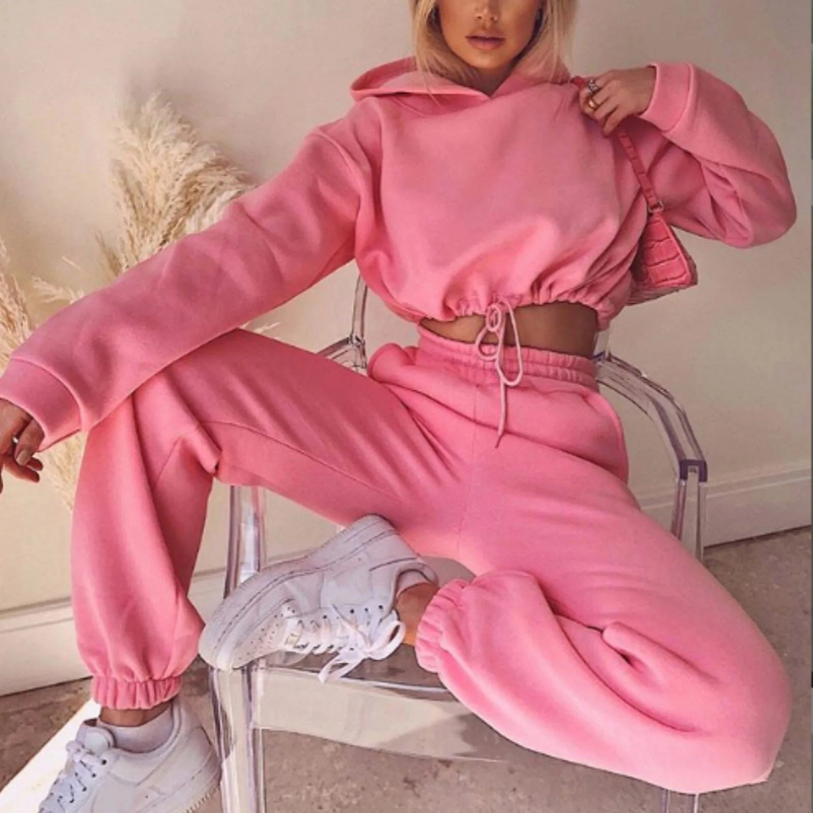 Women's long-sleeved leisure set