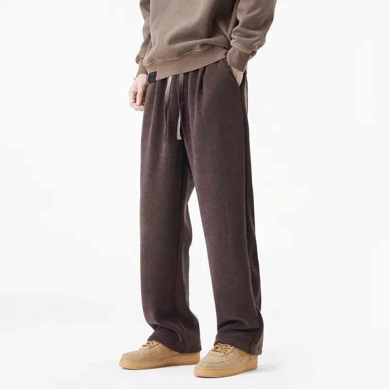 Thomas Relaxed Fit Sweatpants | Drawstring Waist Side Pockets Sweatpants
