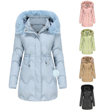 Women's winter Padded Jacket with hood