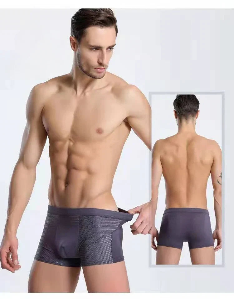 Men's bamboo boxer shorts 4pcs