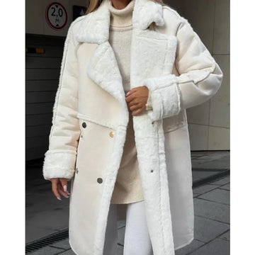 Chic women's winter coat for winter