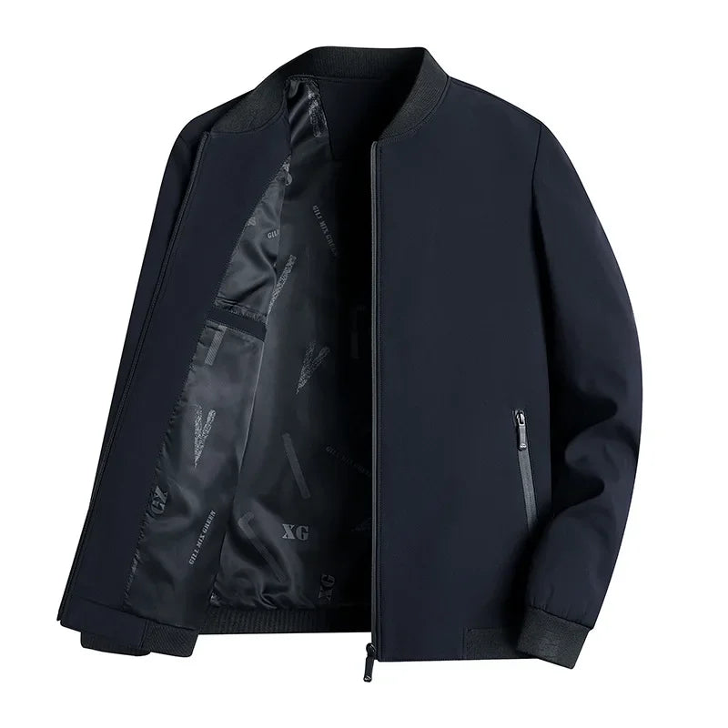 Men's casual windbreaker jacket