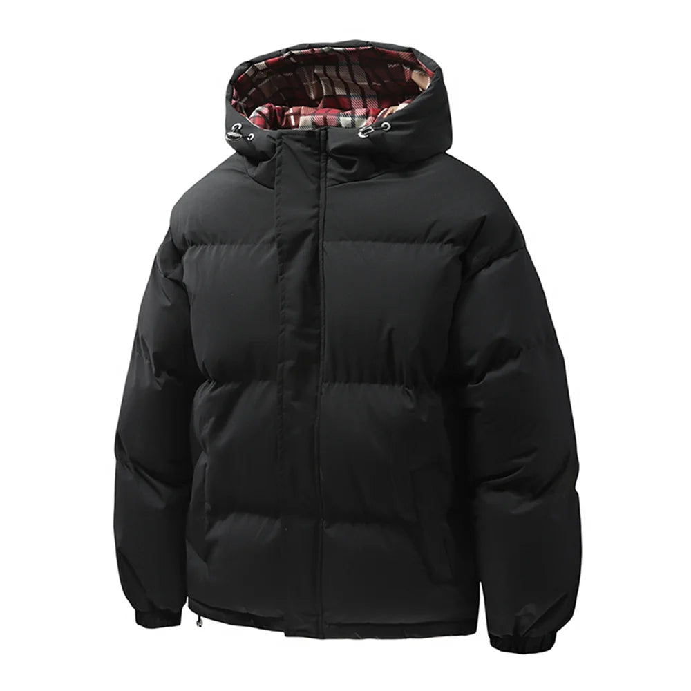 Oliver Quilted Hooded Puffer Jacket | Relaxed Fit Pockets Puffer Jacket