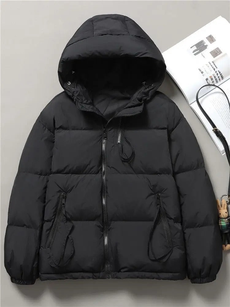 Women's stylish winter hooded jacket