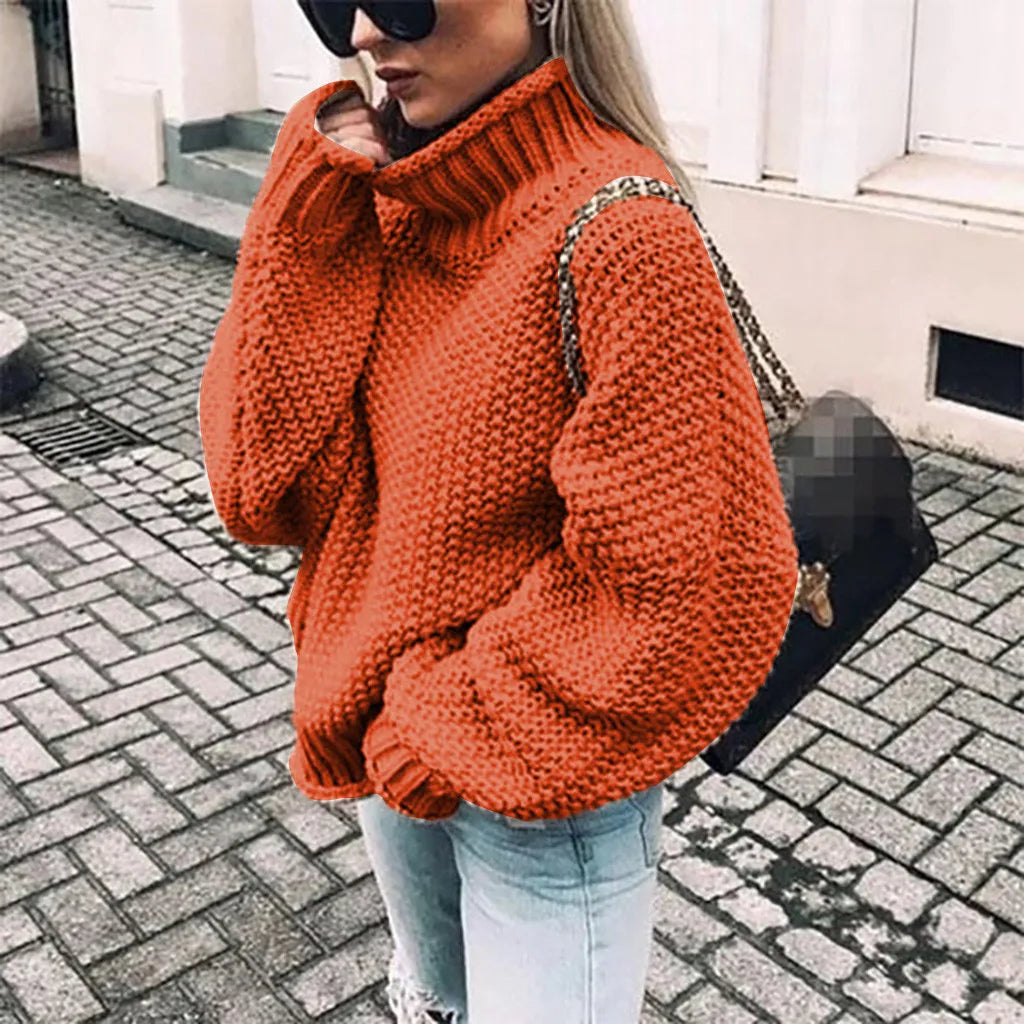 Women's oversized Batwing Sleeve knitwear