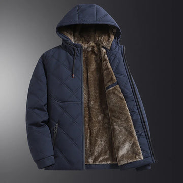 Storm | Quilted Hooded Jacket with Faux Fur Lining