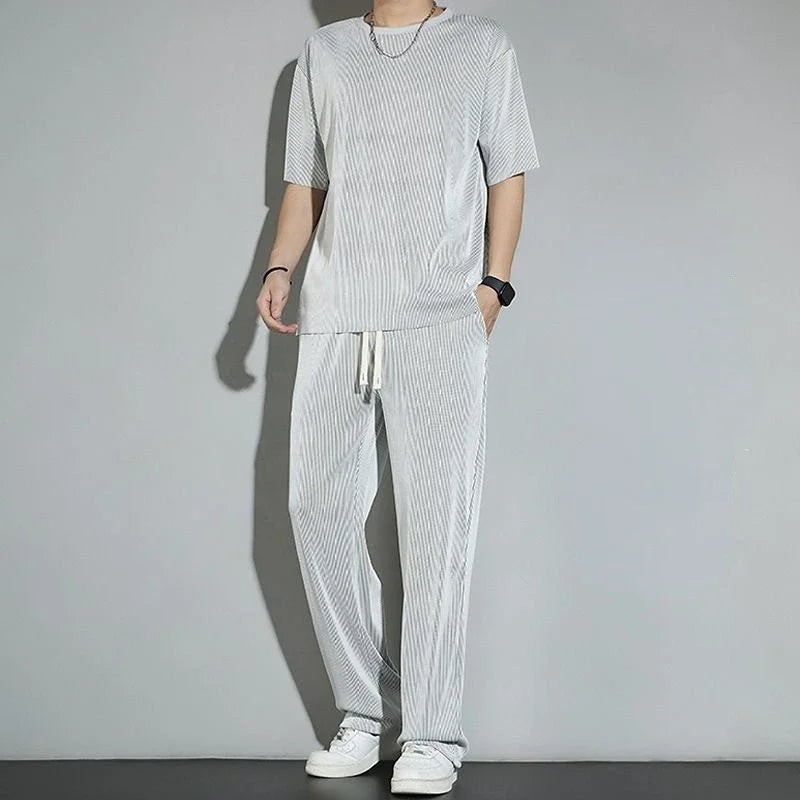 Men's short-sleeved tracksuit