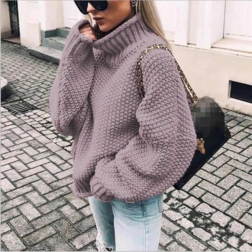 Women's oversized Batwing Sleeve knitwear