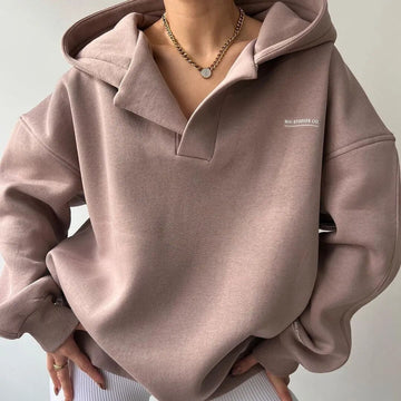 Women's minimalist hoodie