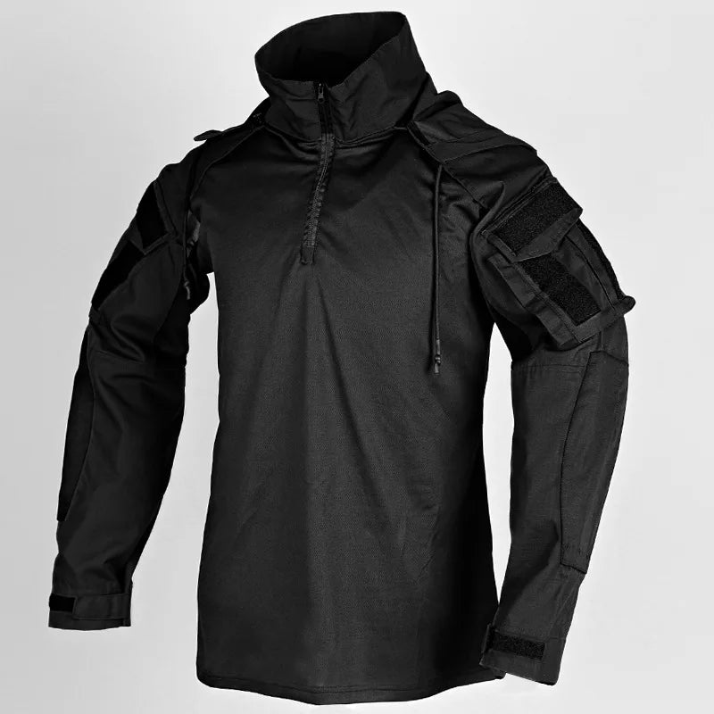 Men's tactical combat shirt for rugged performance