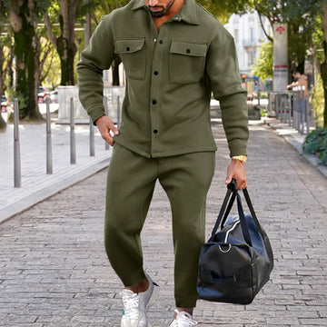 Men's two-piece tracksuit set