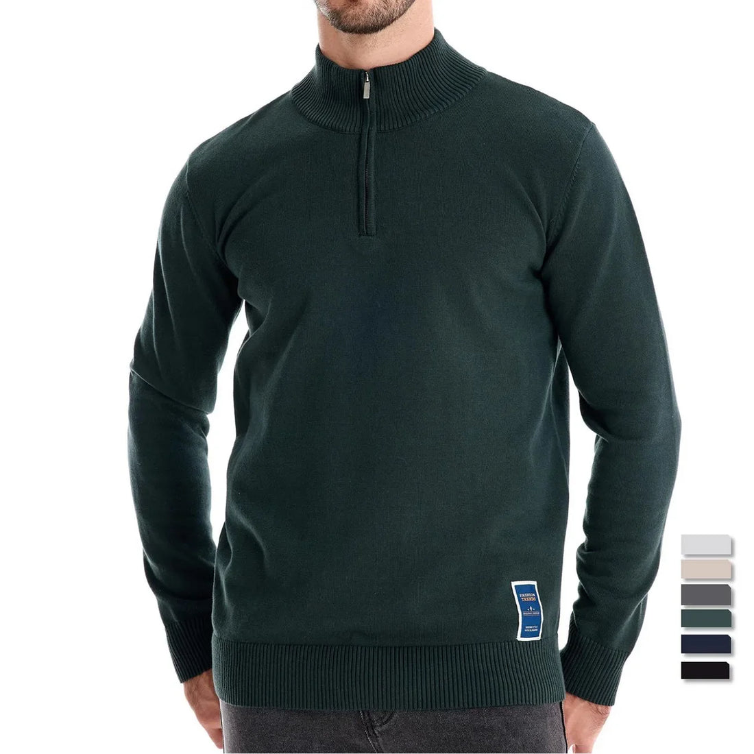 Men's quarter-sip sweater