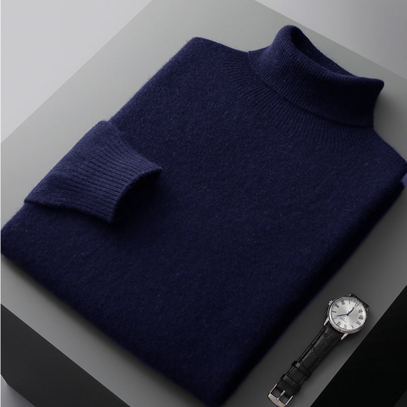 Men's turtleneck winter sweater