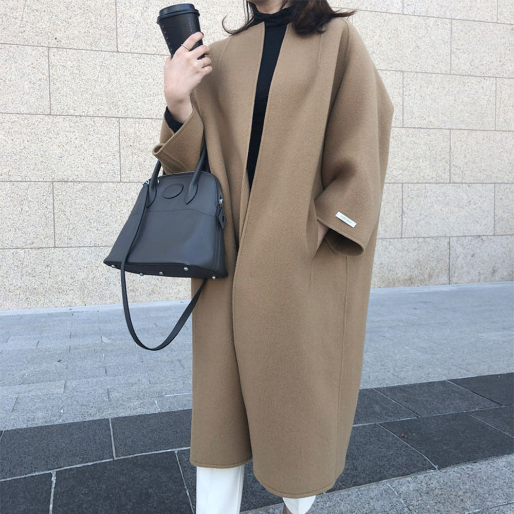 Jessa - long straight winter coat