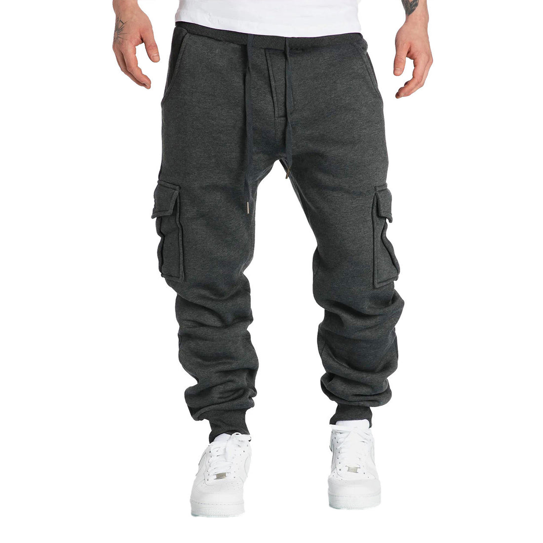 Men's jogger overalls with multi pockets