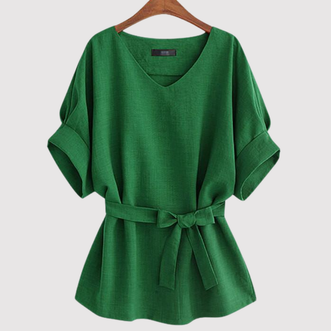 Women's loose short sleeve blouse