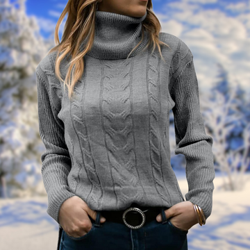 Women's autumn/winter loose turtleneck sweater