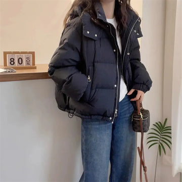 Women's urban trendy puffer jacket