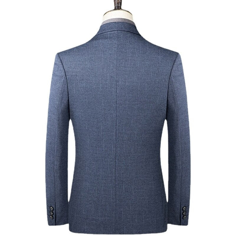 Men's single-breasted executive blazer