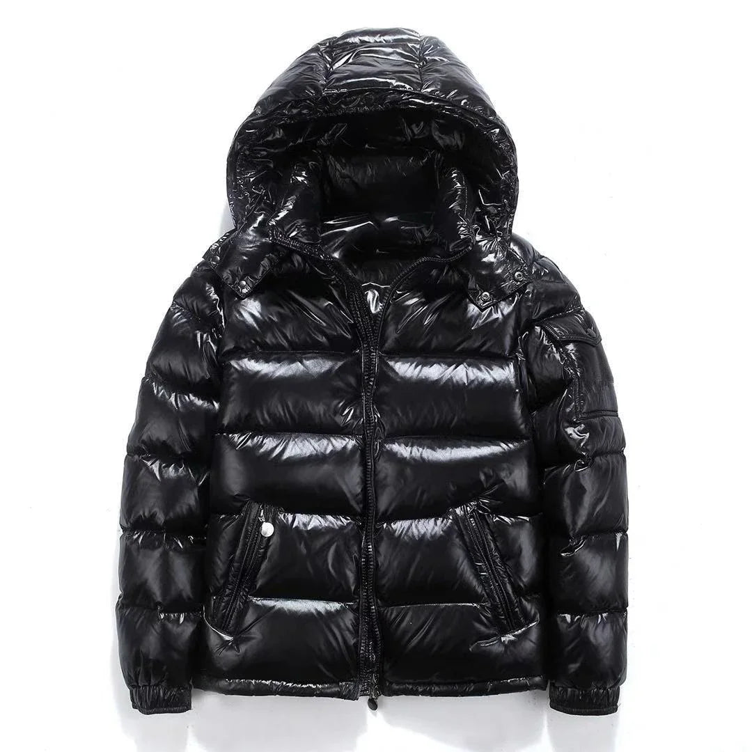 Men's sheen puffer jacket