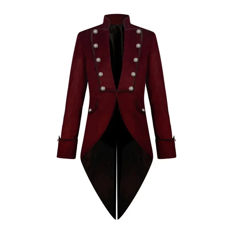 Men's victorian steampunk tailcoat