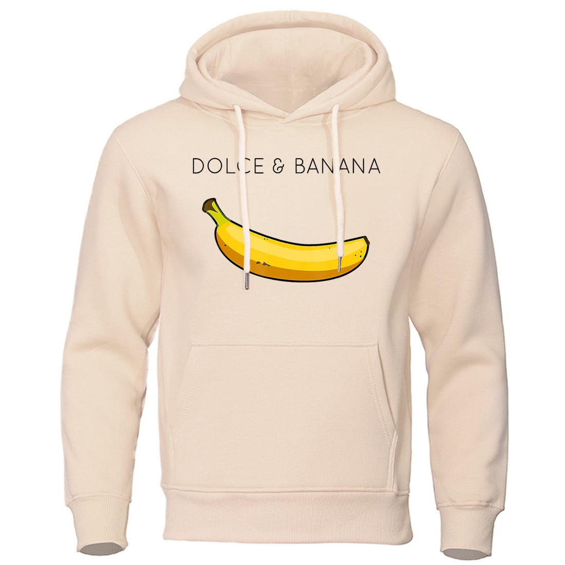 Men's "Dolce & Banana" graphic hoodie