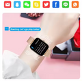 Tempered Glass Milanese Magnetic Clasp Smartwatch