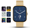 Tempered Glass Milanese Magnetic Clasp Smartwatch