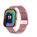 Tempered Glass Milanese Magnetic Clasp Smartwatch