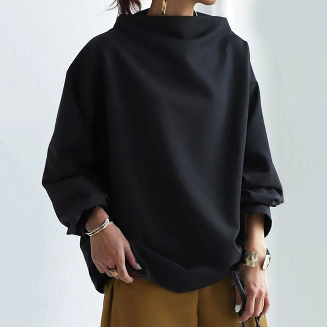 Women's oversized casual sweatshirt