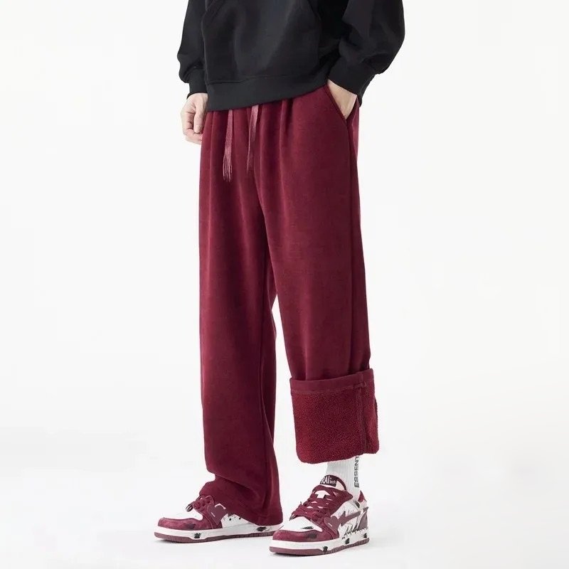 Thomas Relaxed Fit Sweatpants | Drawstring Waist Side Pockets Sweatpants