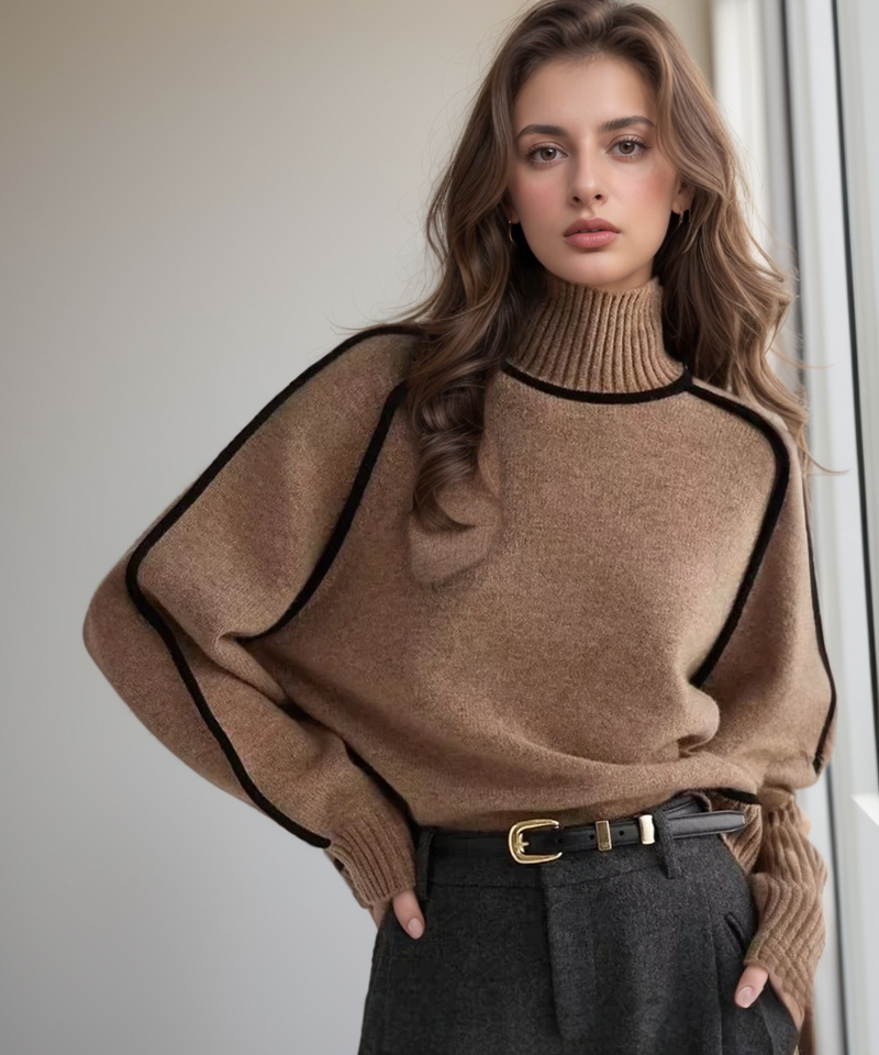 Mela - Cozy Turtleneck Sweater