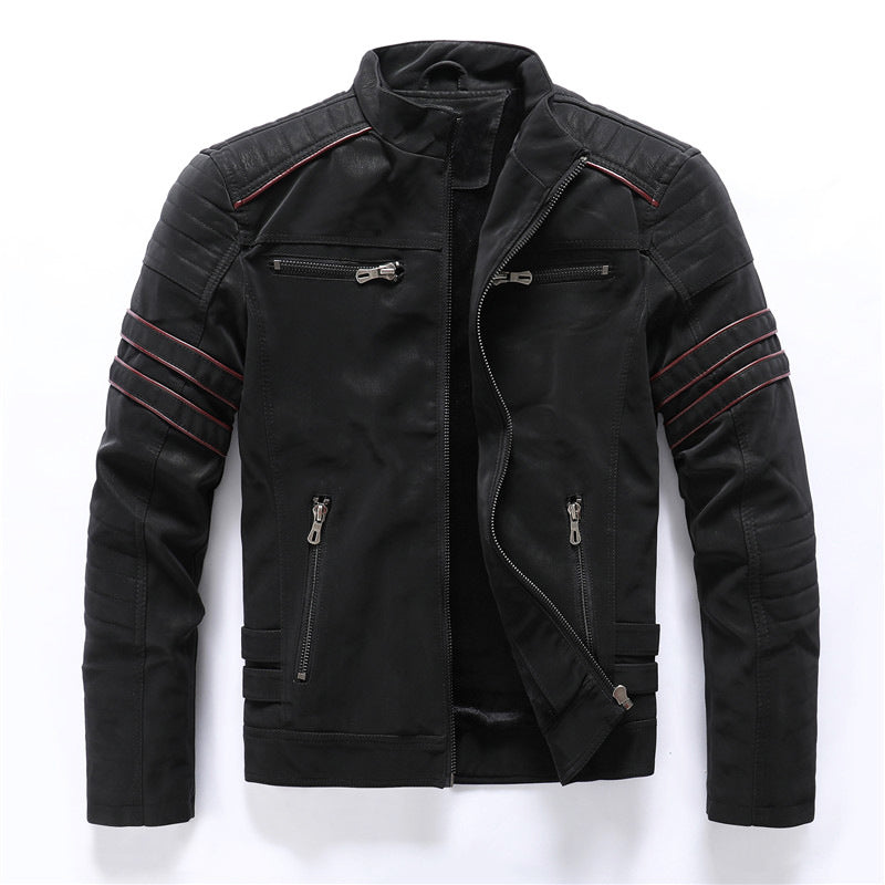 Men’s motorcycle leather jacket