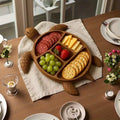 Solid Wood Turtle Charcuterie Board