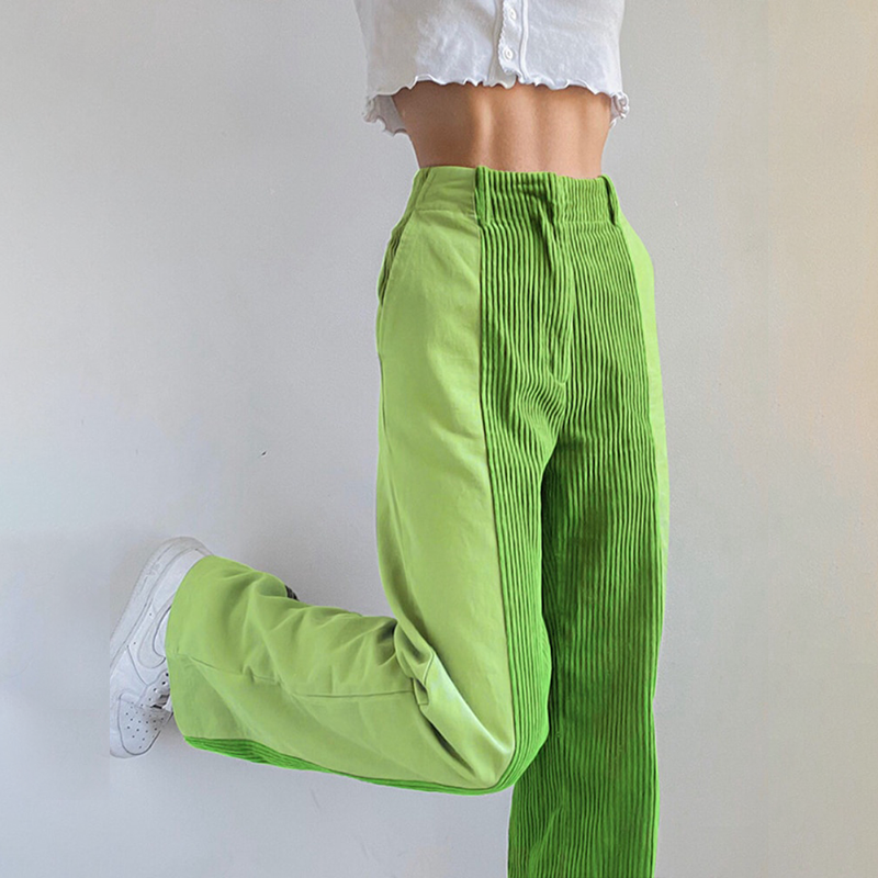 Amelie - Stylish Corduroy Pants