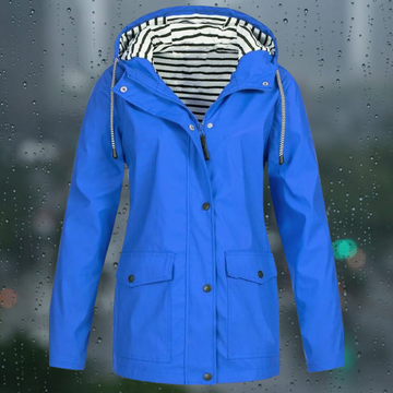 Women's waterproof utilitarian coat