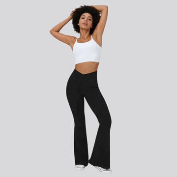 Azura | High-Waisted Flare Leggings