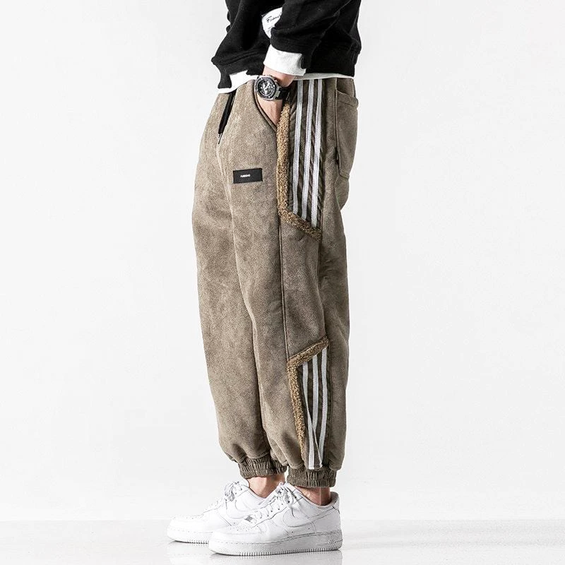 Winter men's loose casual joggers