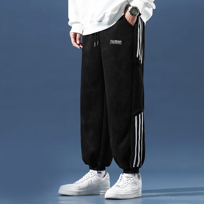 Winter men's loose casual joggers